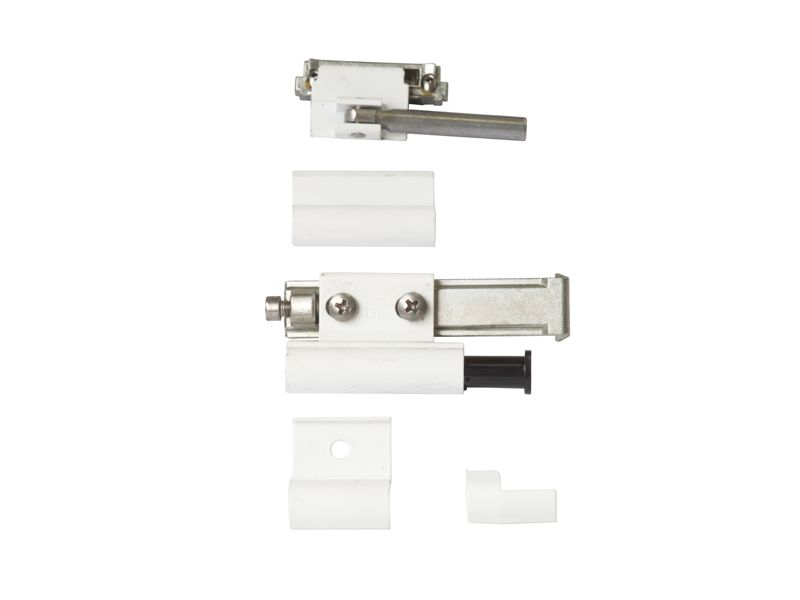 Комплект петель поворотно-откидных Giesse FUTURA Classic, Европаз (2 штуки), белый RAL9010, 04739410. Рис. 3 Комплект петель поворотно-откидных Giesse FUTURA Classic, Европаз (2 штуки), белый RAL9010, 04739410. Рис. 3