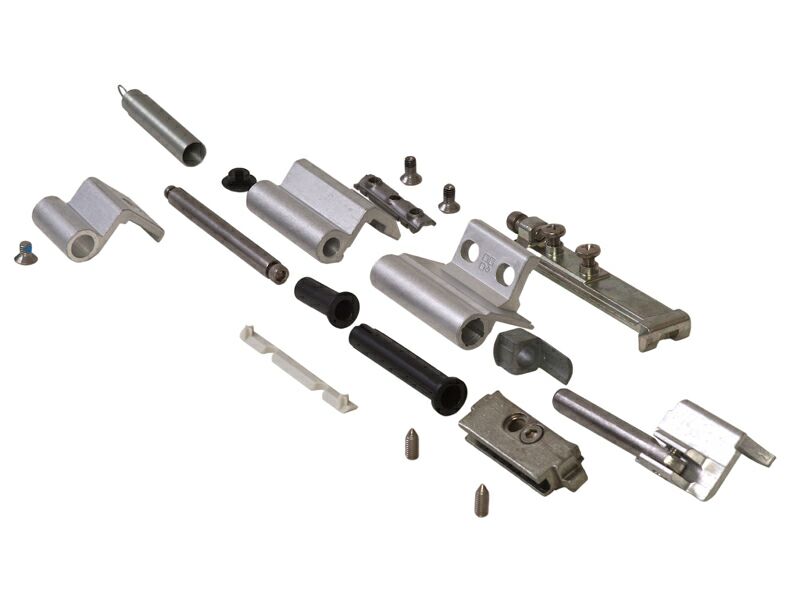 Комплект петель поворотно-откидных Giesse FUTURA Classic, Европаз (2 штуки), неокрашенный, 04739005. Рис. 1 Комплект петель поворотно-откидных Giesse FUTURA Classic, Европаз (2 штуки), неокрашенный, 04739005. Рис. 1