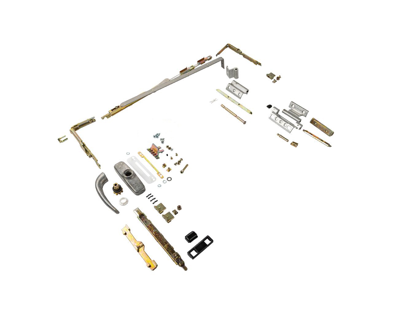Комплект пов-откидной фурнитуры, Европаз Ш601-1200/В1201-2400, неокраш.