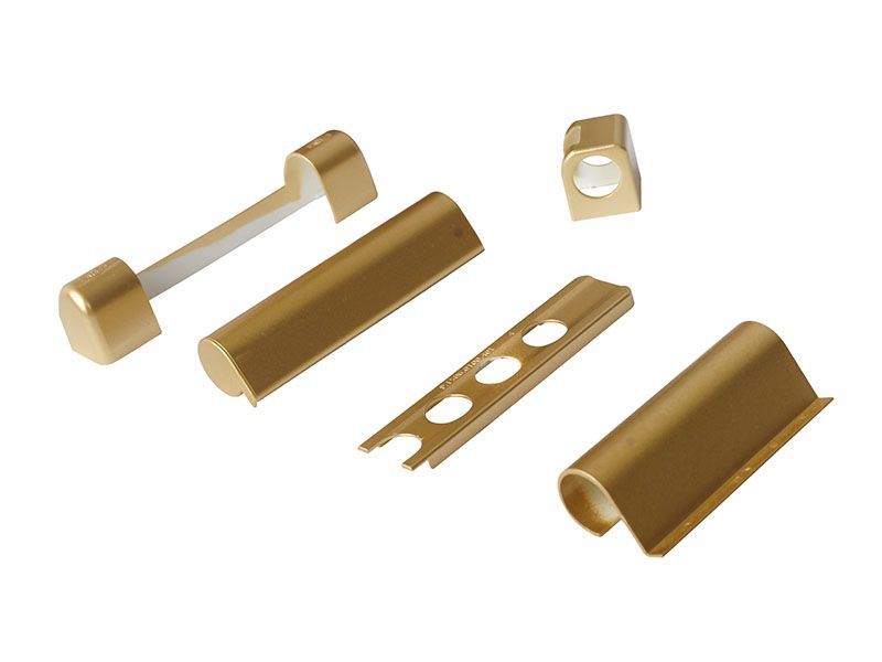 Комплект правый  декор. накл. для дерева Золото матовое (5 позиций). Рис. 2