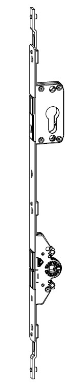 Комплект приемный врезной Patio 160S 475 D10 D25. Рис. 1 Комплект приемный врезной Patio 160S 475 D10 D25. Рис. 1