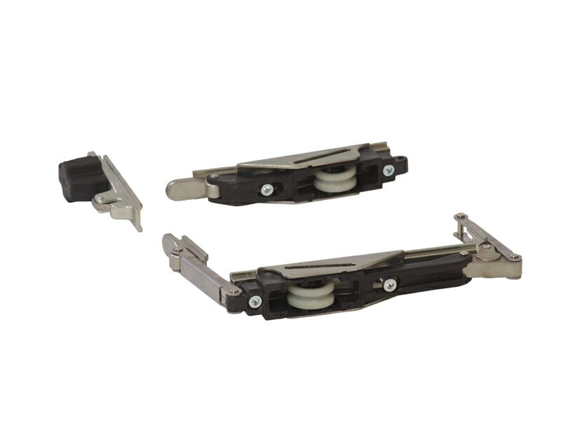 Комплект роликов L/S для двери 90 кг, GOS-S, 3 части, 03916000. Рис. 1