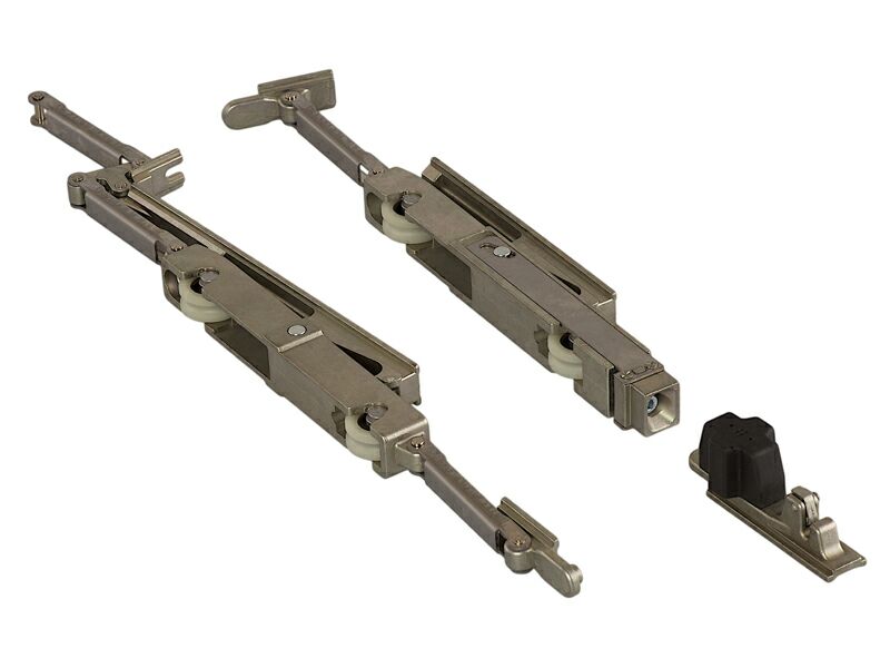 Комплект роликов L/S с угловым переключателем для двери 200 кг GOS-S, 0391300001. Рис. 1 Комплект роликов L/S с угловым переключателем для двери 200 кг GOS-S, 0391300001. Рис. 1