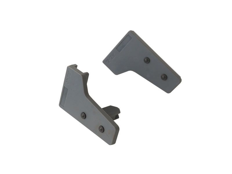 Комплект шаблонов Firmax для монтажа фасада ящика Newline (2 части: левая + правая). Рис. 2 Комплект шаблонов Firmax для монтажа фасада ящика Newline (2 части: левая + правая). Рис. 2