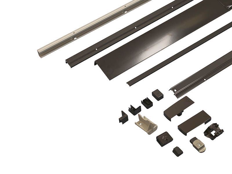 Комплект шин Patio Alversa,ПВХ/дерево,ШСФ1050 черно-коричневый 901-1050. Рис. 1