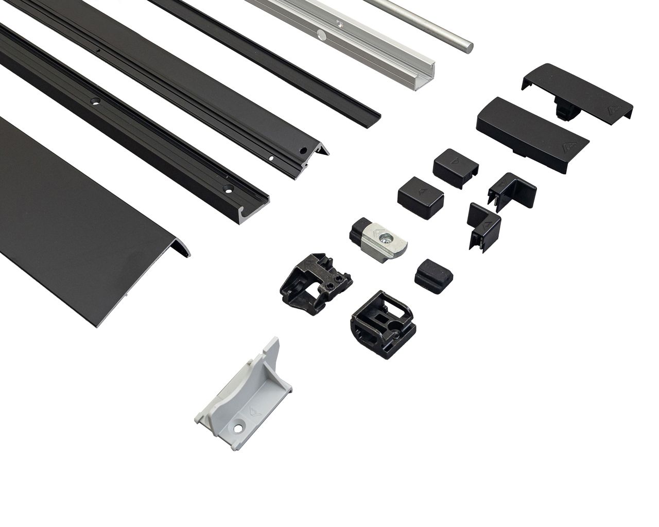 Комплект шин Patio Alversa,ПВХ/дерево,ШСФ900 черный 600-900 мм. Рис. 1