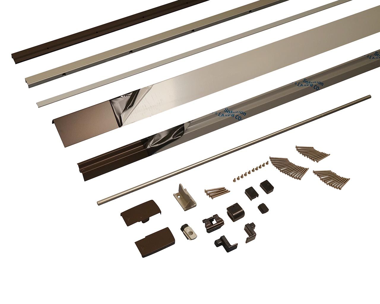 Комплект шин Patio Alversa ALU, 1081-1280/2630 мм, темная бронза R05.4. Рис. 1 Комплект шин Patio Alversa ALU, 1081-1280/2630 мм, темная бронза R05.4. Рис. 1