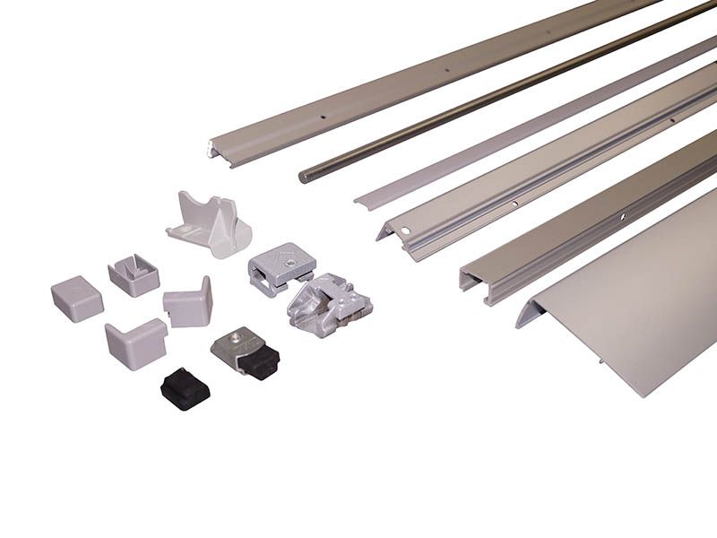 Комплект шин Patio Alversa, ПВХ/дерево, 1051-1250 мм серебро, R011. Рис. 2 Комплект шин Patio Alversa, ПВХ/дерево, 1051-1250 мм серебро, R011. Рис. 2