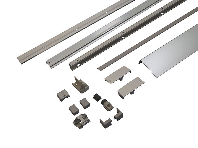 Комплект шин Patio Alversa, ПВХ/дерево, 1251-1450 мм серебро, R011. Рис. 2