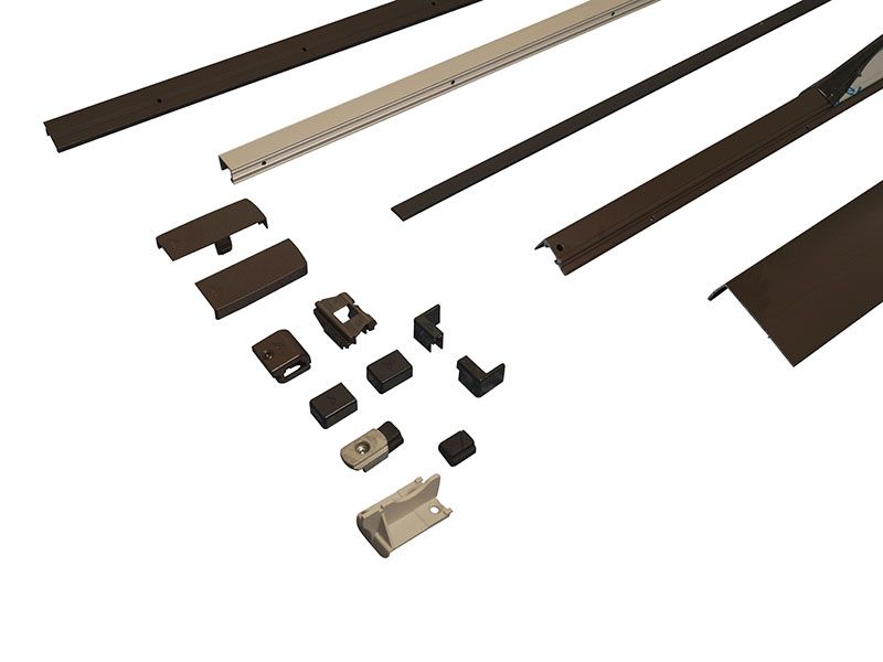 Комплект шин Patio Alversa, ПВХ/дерево, 1451-1650 мм серебро, R011. Рис. 1 Комплект шин Patio Alversa, ПВХ/дерево, 1451-1650 мм серебро, R011. Рис. 1