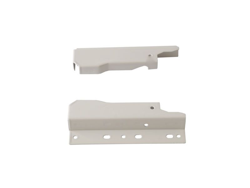 Комплект соединителей задней стенки Firmax высота 135 мм, под 1 рейлинг для ящика Newline, белый. Рис. 3