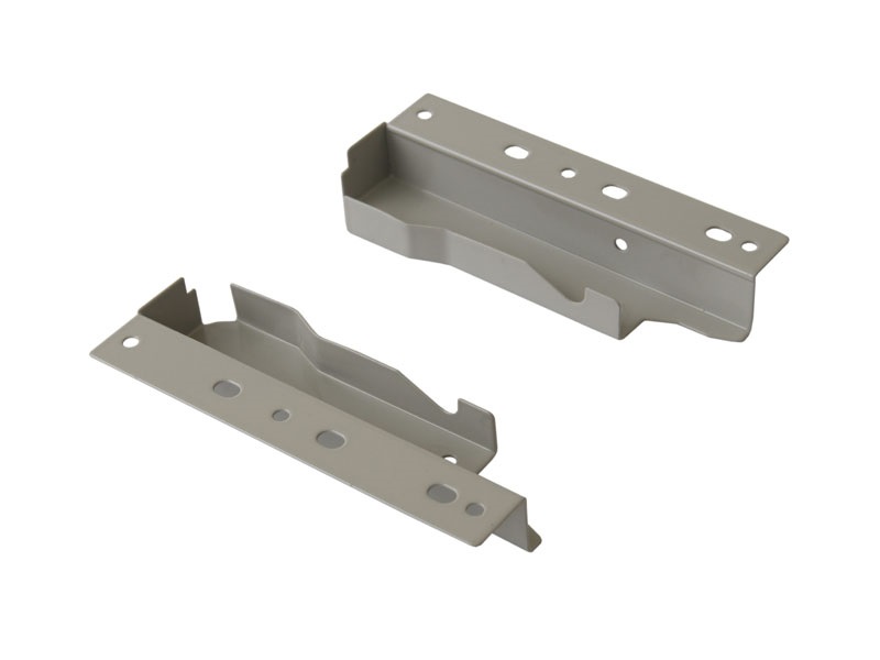 Комплект соединителей задней стенки Firmax высота 135 мм, под 1 рейлинг для ящика Newline, серый. Рис. 3 Комплект соединителей задней стенки Firmax высота 135 мм, под 1 рейлинг для ящика Newline, серый. Рис. 3