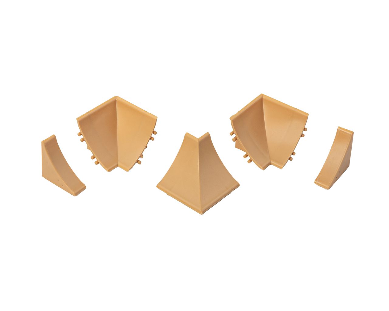 Комплект соединителей к бортику Дженерикс (94120) бежевый 04 (5 частей). Рис. 1 Комплект соединителей к бортику Дженерикс (94120) бежевый 04 (5 частей). Рис. 1