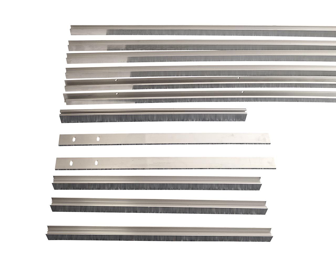 Комплект створок FLEX для двустворчатой двери 1500(Ш)х2500(В) мм (часть для покраски, необходима комплектация артикулом DOR2177B), для заполнений - стекло, 8 мм, стеклопакет 22 мм, без стекла, 8020222. Рис. 2