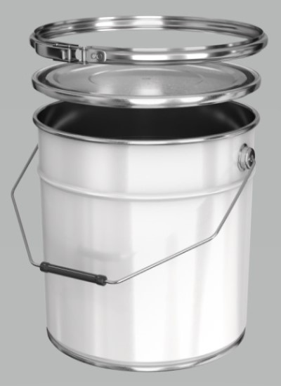 Комплект тары (Банка HSK0625.20 + крышка HSK0626 + обруч HSK0627 + пломба HSK0628) для органики емк. 20л. Рис. 1 Комплект тары (Банка HSK0625.20 + крышка HSK0626 + обруч HSK0627 + пломба HSK0628) для органики емк. 20л. Рис. 1