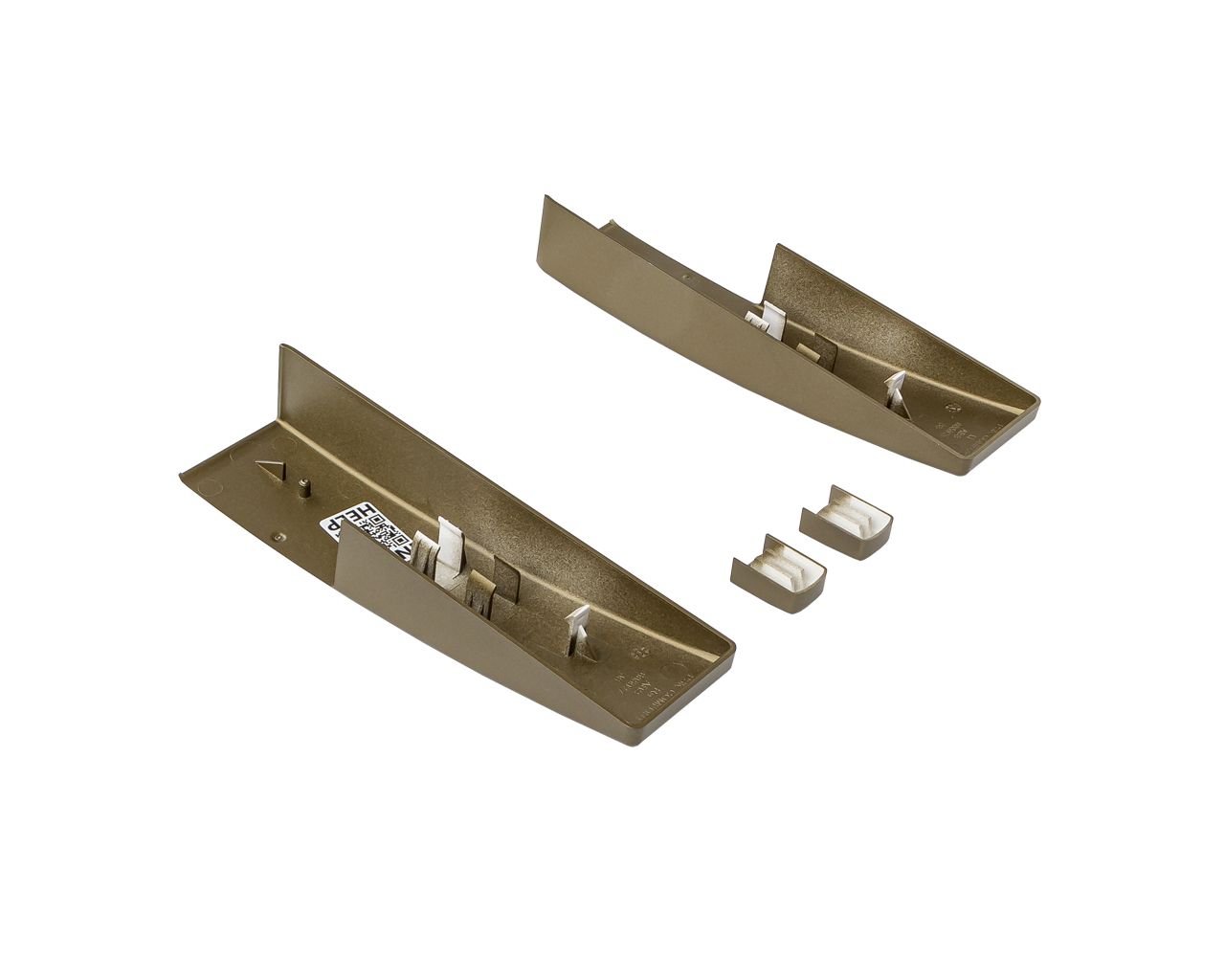 Комплект торцевых декоративных накладок PSK COMFORT, средняя бронза. Рис. 2