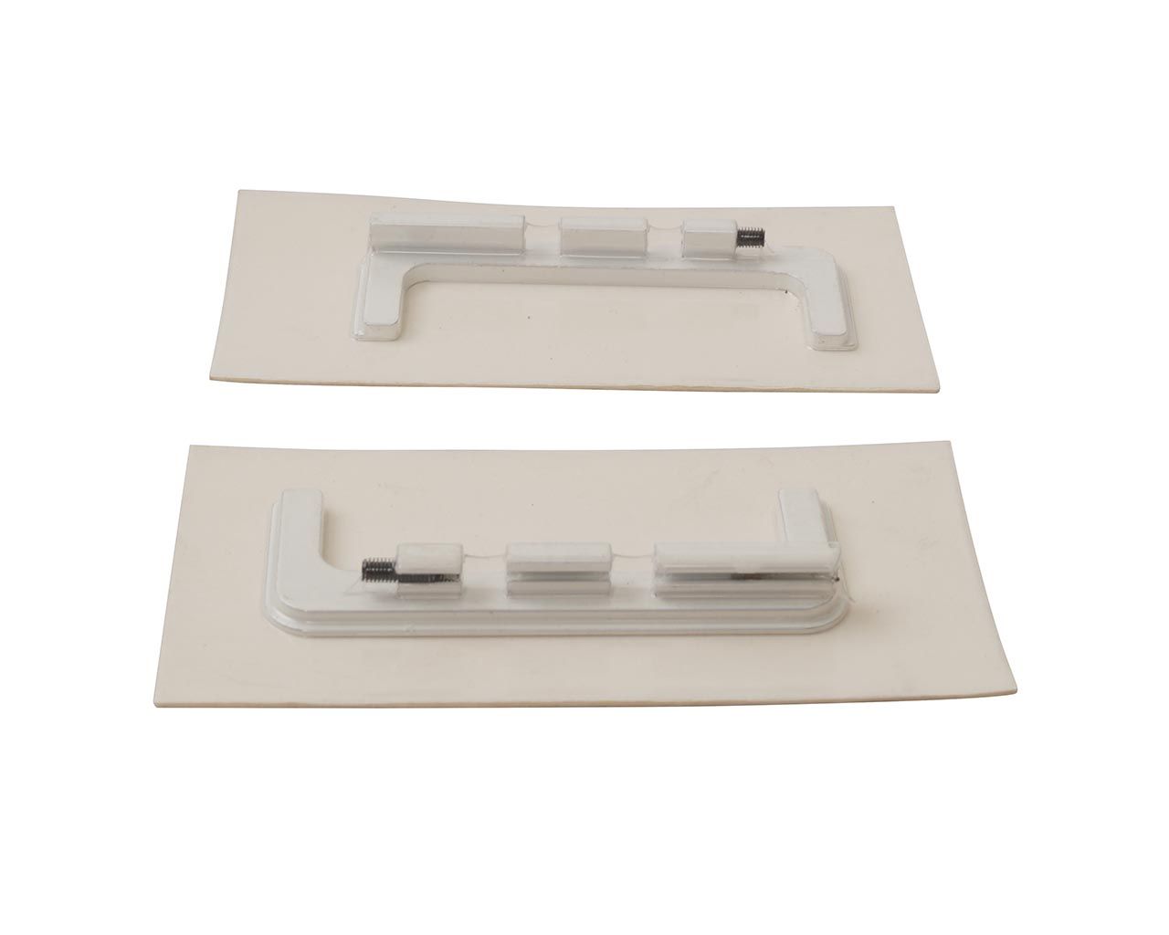 Комплект торцевых заглушек П-образных среднего профиля GOLA Alphalux(2 части:L+R), алюминий. Рис. 3 Комплект торцевых заглушек П-образных среднего профиля GOLA Alphalux(2 части:L+R), алюминий. Рис. 3