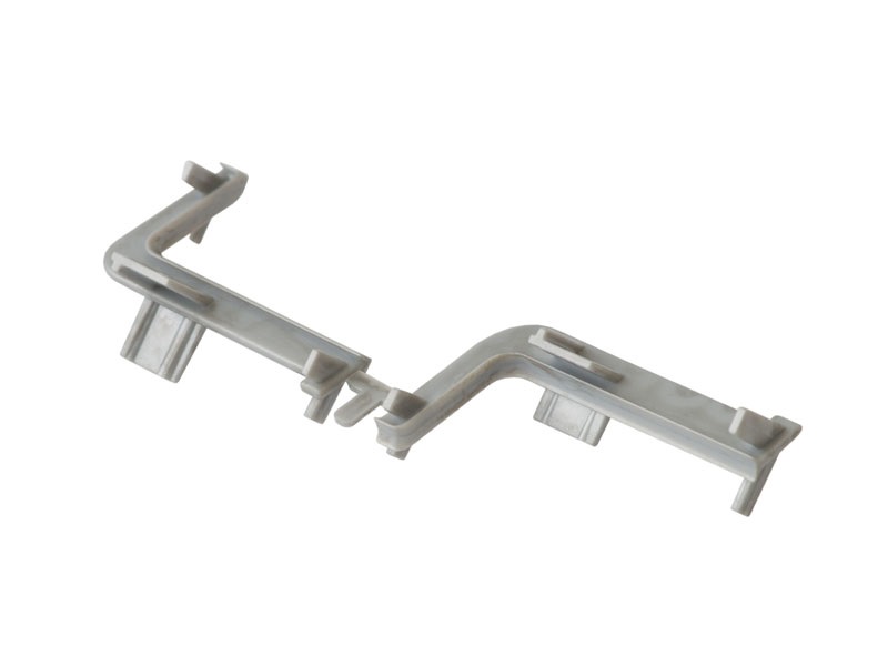 Комплект угловых элементов 90° (внешний+внутренний) верхнего профиля GOLA Alphalux , пластик, серый. Рис. 2 Комплект угловых элементов 90° (внешний+внутренний) верхнего профиля GOLA Alphalux , пластик, серый. Рис. 2