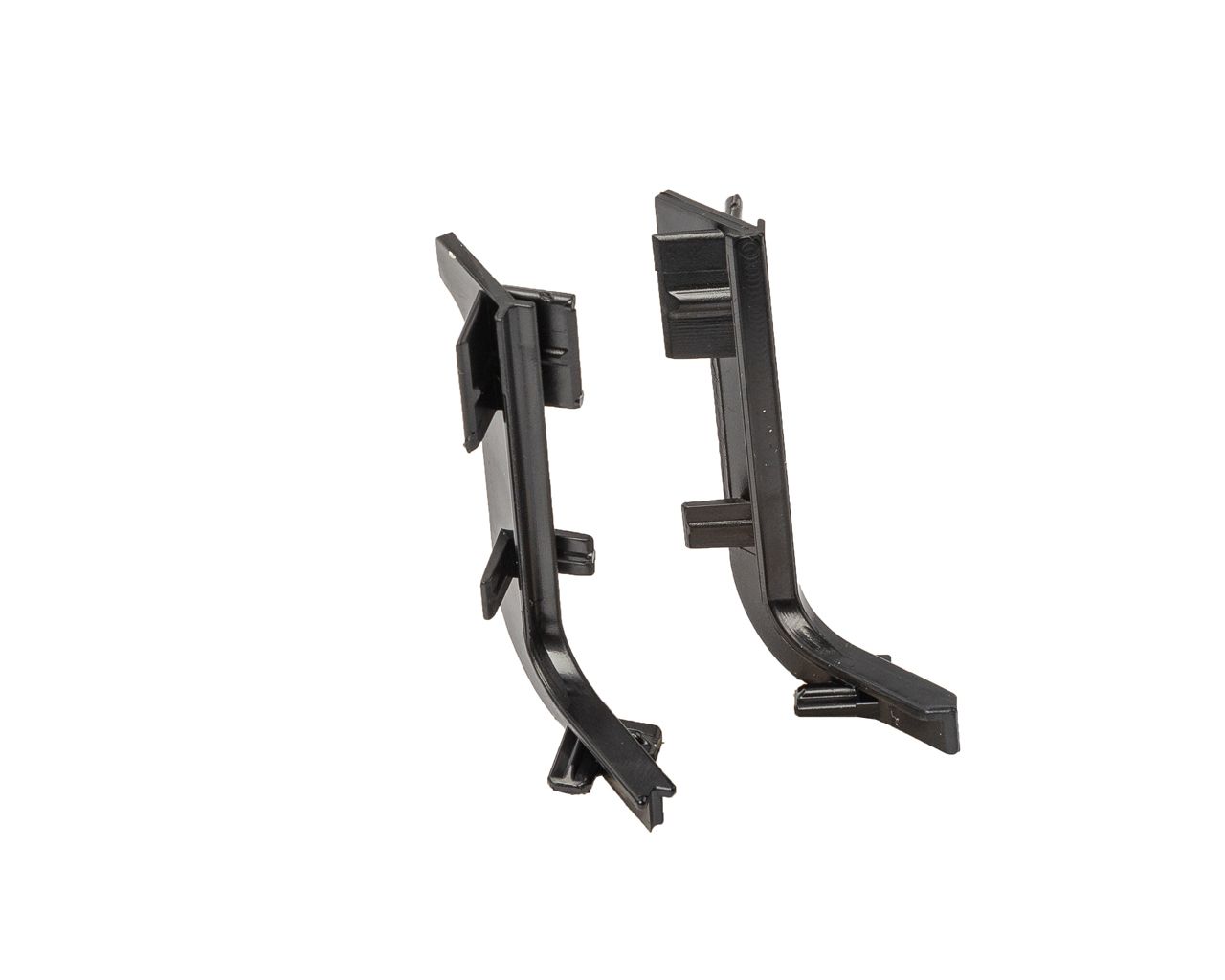 Комплект угловых элементов 90° (внешний+внутренний) Г-образного профиля FRM9200 Gola FIRMAX(2 части), пластик, черный. Рис. 1 Комплект угловых элементов 90° (внешний+внутренний) Г-образного профиля FRM9200 Gola FIRMAX(2 части), пластик, черный. Рис. 1