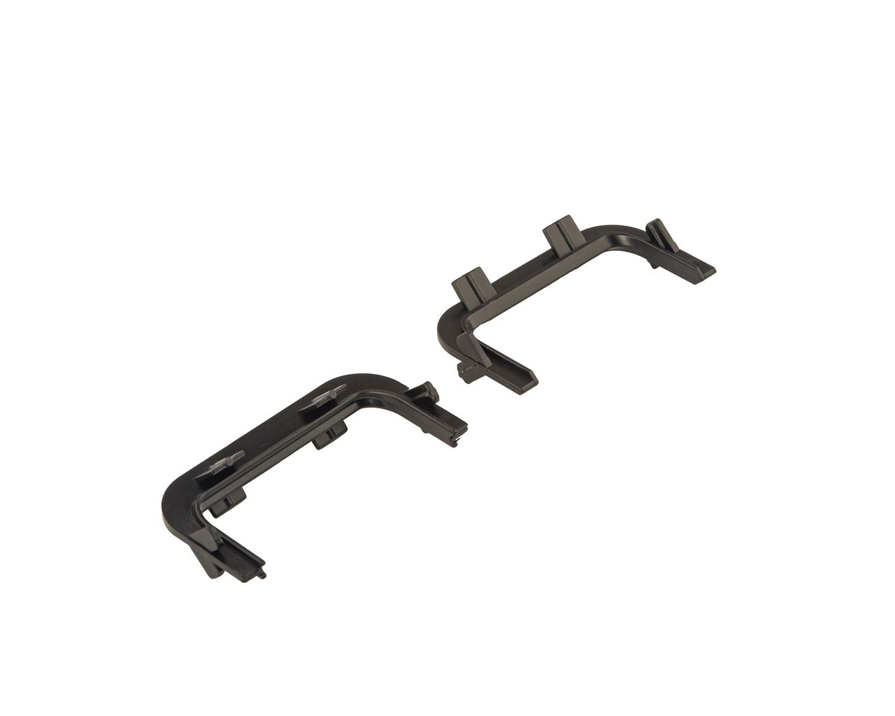 Комплект угловых элементов 90° (внешний+внутренний) П-образного профиля FRM9201 Gola FIRMAX(2 части), пластик, черный. Рис. 3 Комплект угловых элементов 90° (внешний+внутренний) П-образного профиля FRM9201 Gola FIRMAX(2 части), пластик, черный. Рис. 3