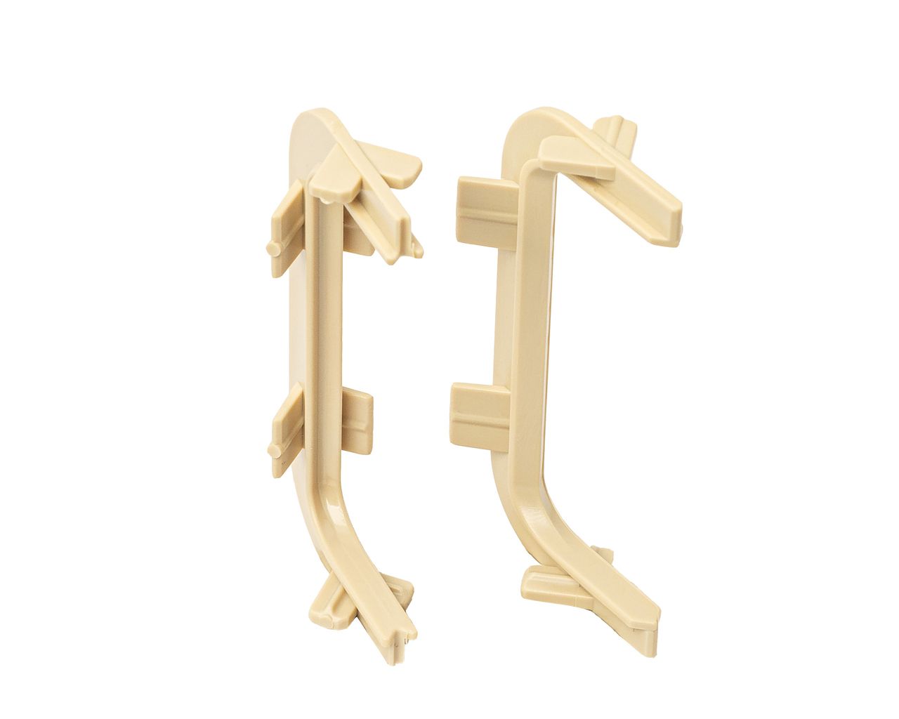 Комплект угловых элементов 90° (внешний+внутренний) П-образного профиля FRM9201 Gola FIRMAX(2 части), пластик, золото