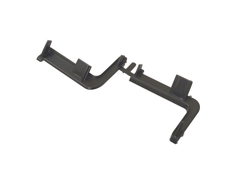 Комплект угловых элементов 90° (внешний+внутренний) верхнего профиля GOLA Alphalux , пластик, черный. Рис. 2