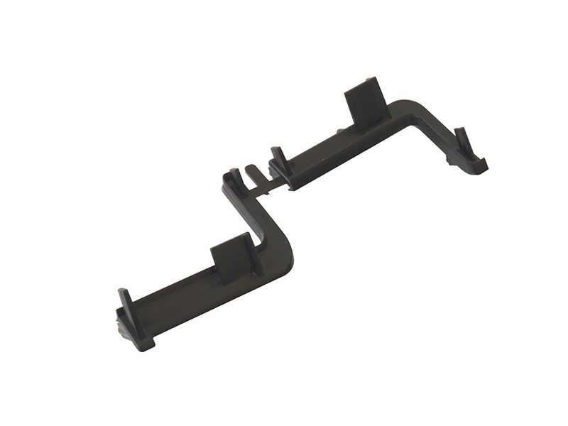 Комплект угловых элементов 90° (внешний+внутренний) верхнего профиля GOLA Alphalux , пластик, черный. Рис. 3 Комплект угловых элементов 90° (внешний+внутренний) верхнего профиля GOLA Alphalux , пластик, черный. Рис. 3