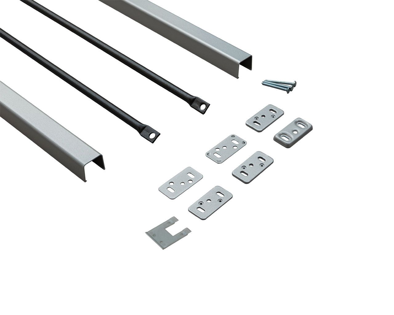 Комплект вертикальных соединительных тяг PHX 04 (для дверей высотой до 2270 мм), сер.,. Рис. 1