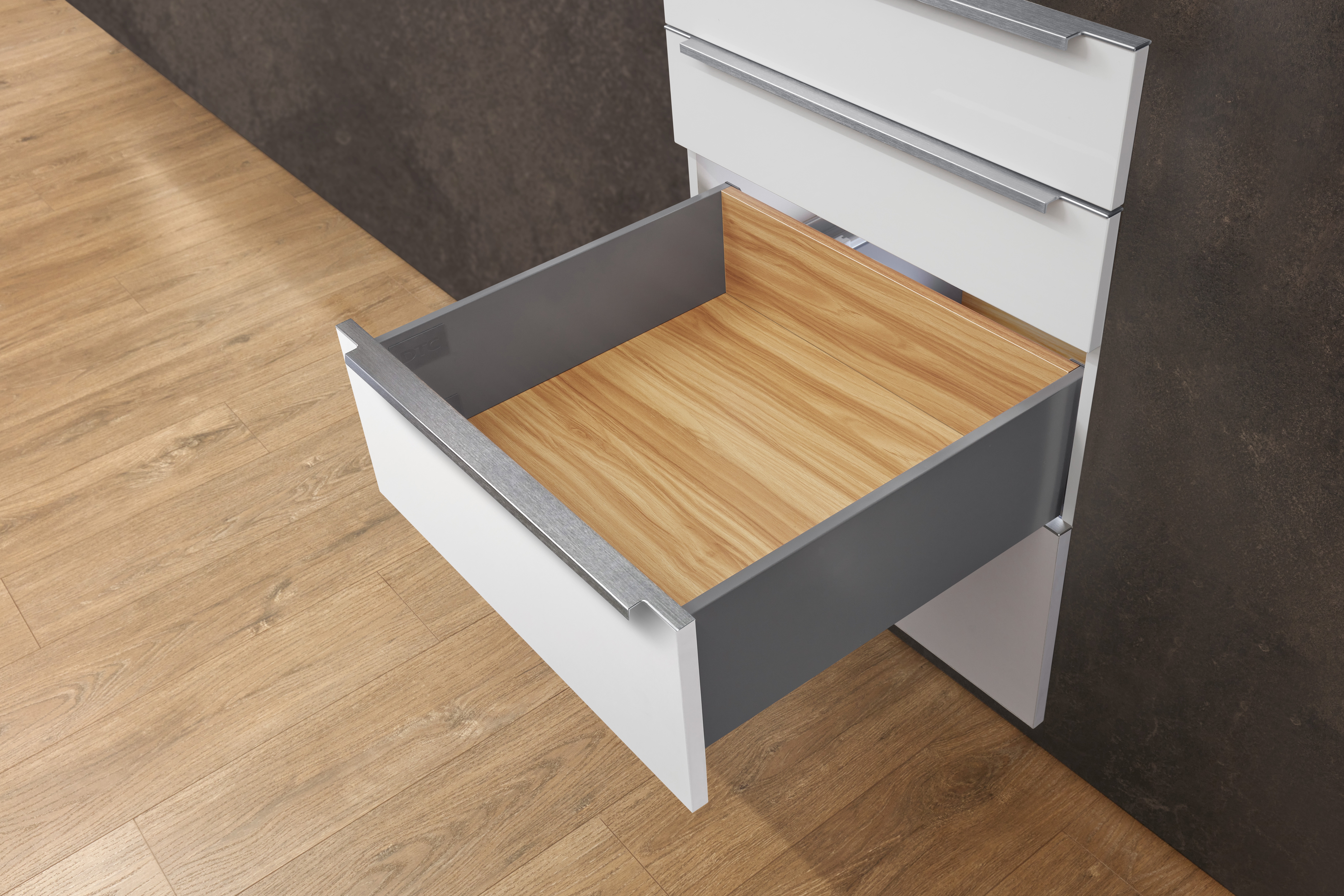 Комплект ящика Magic Star Plus длина 500 мм. высота 174 мм с доводчиком. белый. Рис. 2