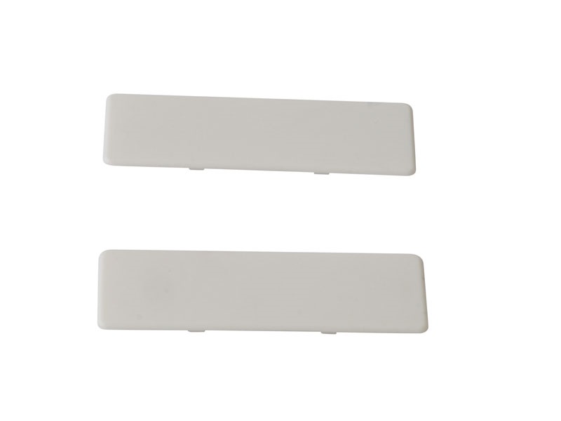 Комплект заглушек (2 штуки)  для ящика Newline без логотипа, белый. Рис. 2