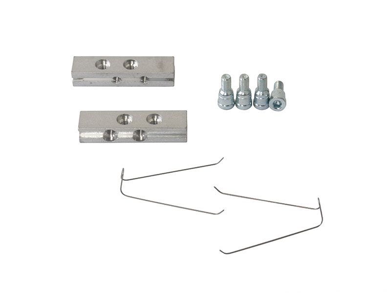 Комплект крепления закладных для 2-х секц. петель DOMINA HP NEW, Classic. Рис. 2