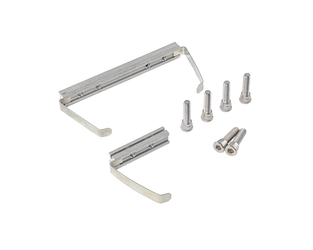 Комплект креплений для 3-х секционной петли Jocker (2 закладных+ 6 винтов). Рис. 1 Комплект креплений для 3-х секционной петли Jocker (2 закладных+ 6 винтов). Рис. 1