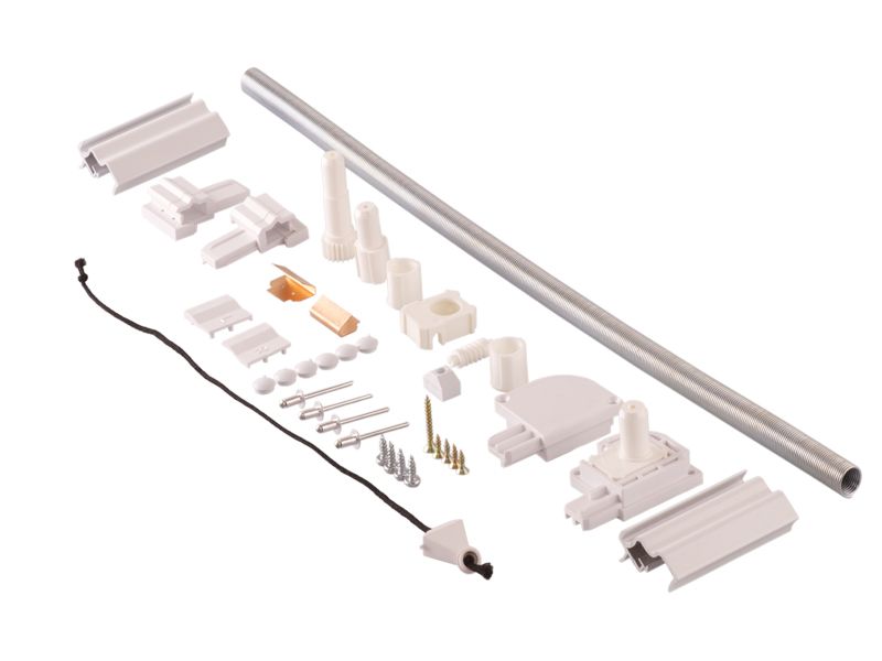 Компоненты (пружина, комплект пластмассы) белый. Рис. 1