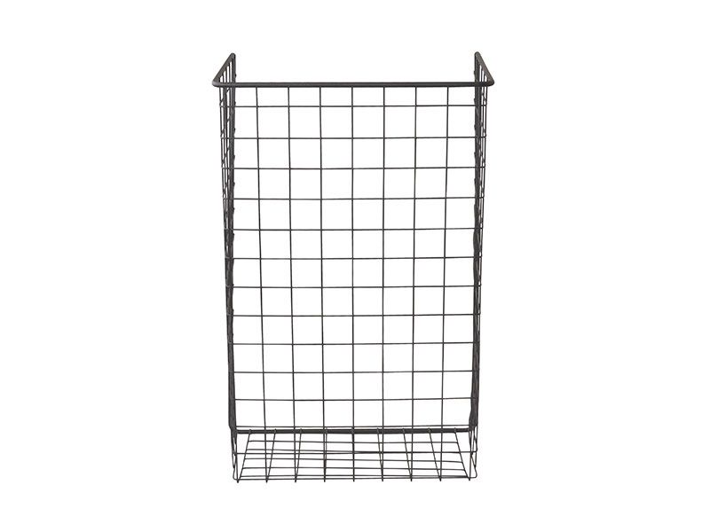 Корзина для белья откидная, в базу 400 мм, 340х525х230 мм (ШхВхГ), 4 крепления, черный муар. Рис. 3