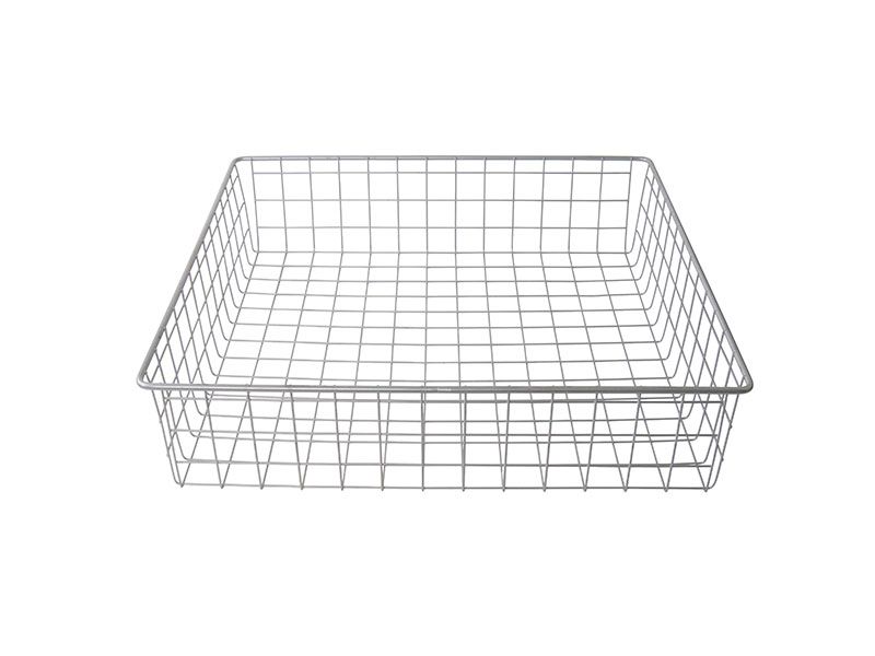 Корзина сетчатая 500х500 мм, H-120 мм, серебристый металлик. Рис. 2 Корзина сетчатая 500х500 мм, H-120 мм, серебристый металлик. Рис. 2