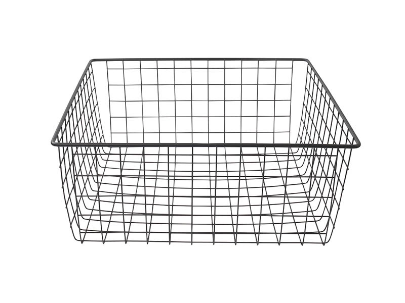 Корзина сетчатая 400х400 мм, H-190 мм, черный муар. Рис. 2