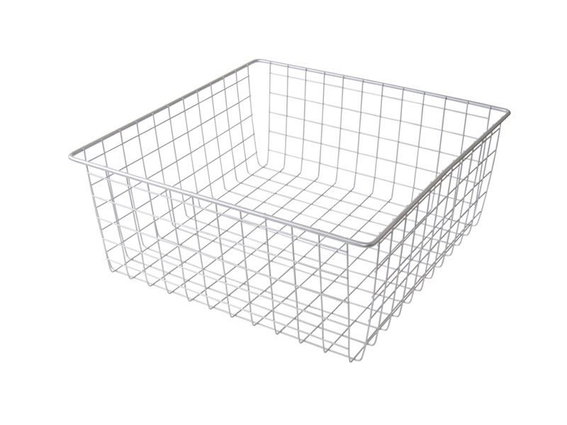 Корзина сетчатая 450х450 мм, H-190 мм, серебристый металлик. Рис. 3