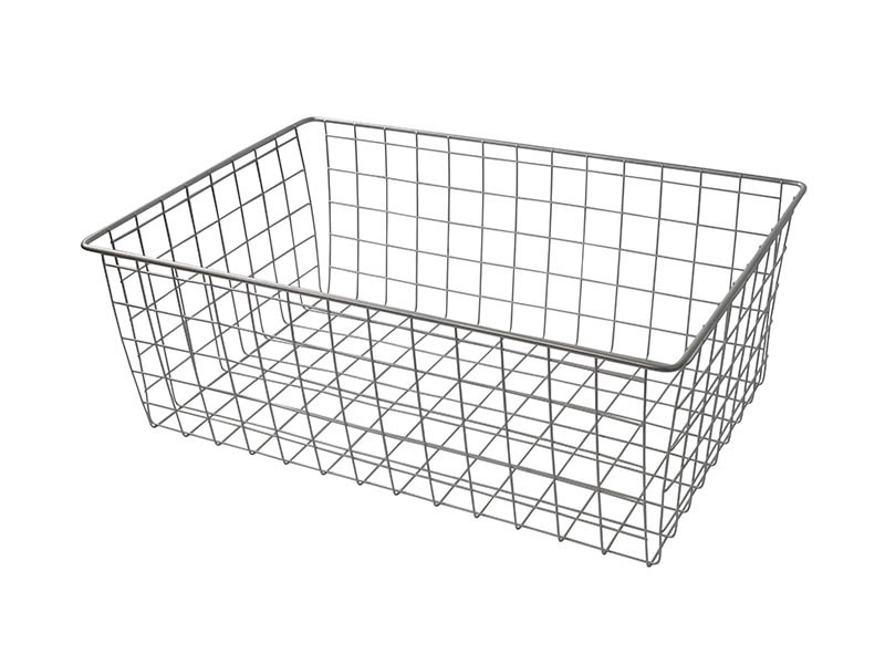 Корзина сетчатая 350х500 мм, H-190 мм, серебристый металлик. Рис. 3 Корзина сетчатая 350х500 мм, H-190 мм, серебристый металлик. Рис. 3