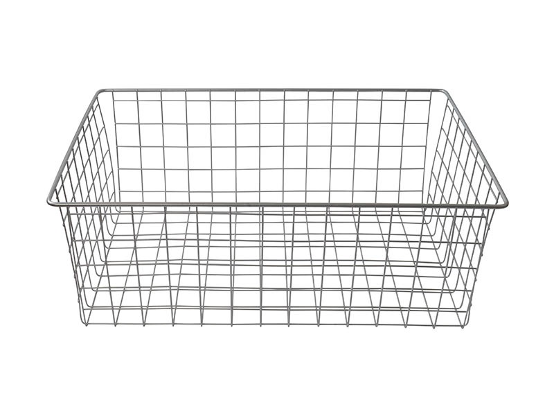 Корзина сетчатая 350х500 мм, H-190 мм, серебристый металлик. Рис. 2 Корзина сетчатая 350х500 мм, H-190 мм, серебристый металлик. Рис. 2