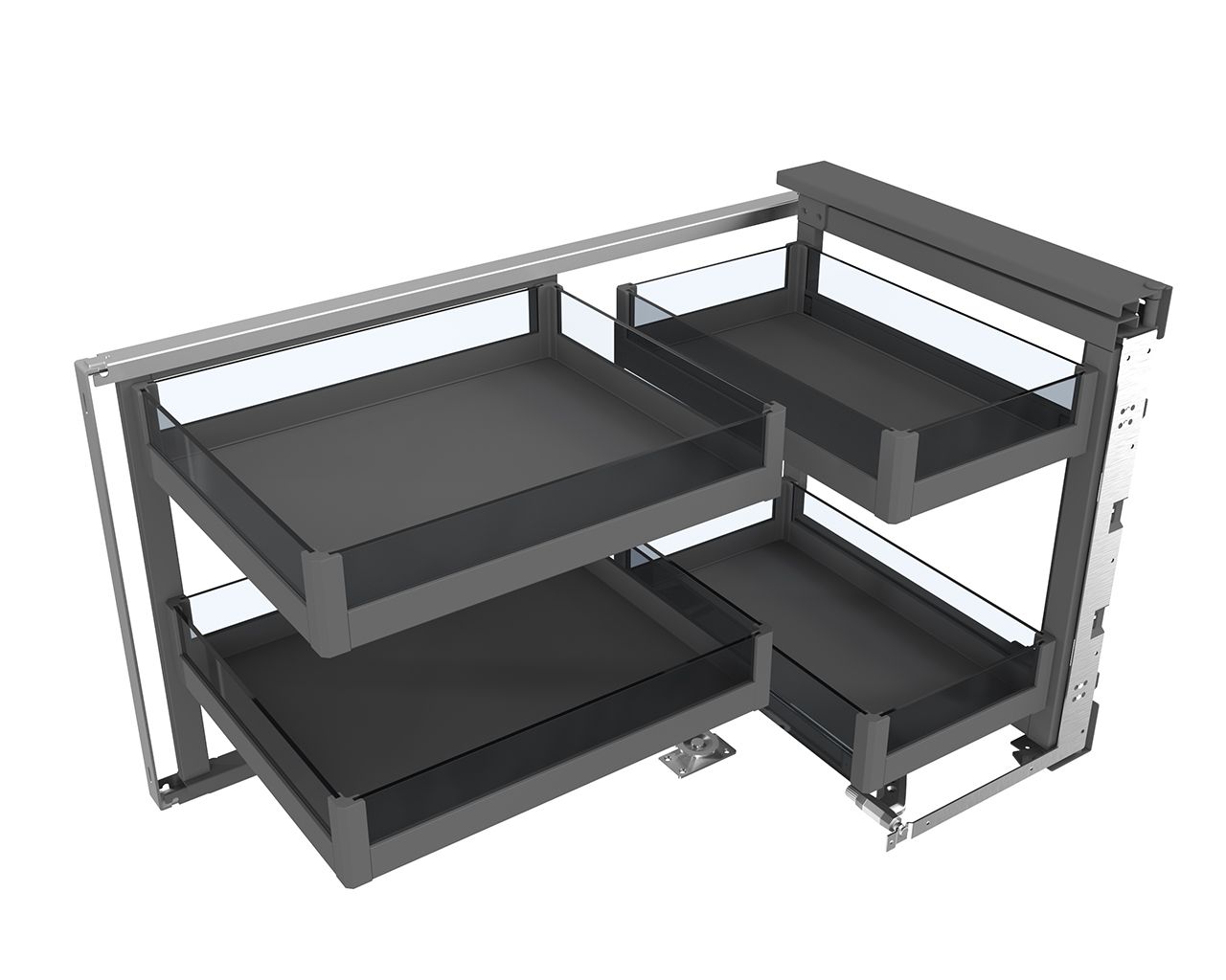 Корзины механизма в угловую базу 900мм Firmax DANA, левый. Рис. 2