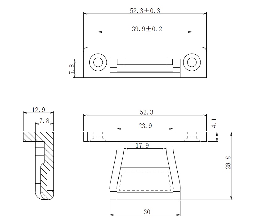 Крепление для фальш-панелей (фасадная часть), FIRMAX. Рис. 2 Крепление для фальш-панелей (фасадная часть), FIRMAX. Рис. 2