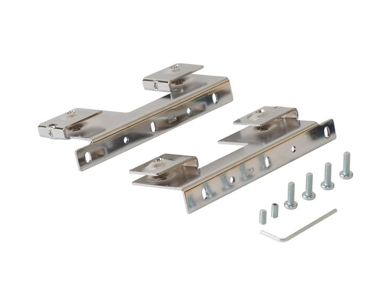 Крепление к фасаду для посудосушителя в нижнюю базу (компл.4 части), металл. Рис. 3 Крепление к фасаду для посудосушителя в нижнюю базу (компл.4 части), металл. Рис. 3