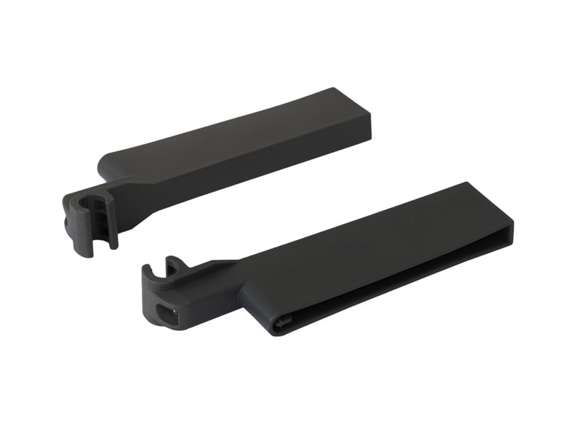 Крепления поперечного разделителя к релингу  для ящика Firmax, серые (2 шт.). Рис. 3