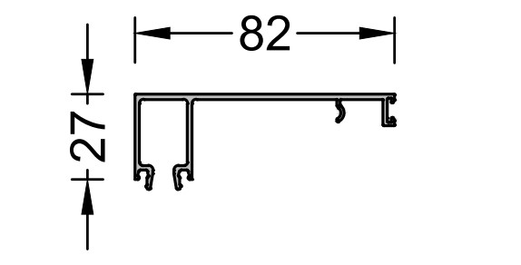Крышка однополозной рамы, 6.5 м неокрас. Рис. 1 Крышка однополозной рамы, 6.5 м неокрас. Рис. 1