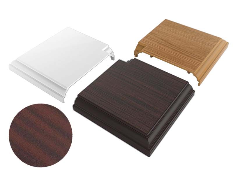 Крышка угловая Qunell U-81 махагон (Renolit 2097-013). Рис. 2