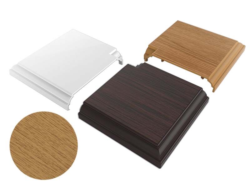 Крышка угловая Qunell U-81 натуральный дуб (Renolit 3118-076). Рис. 2