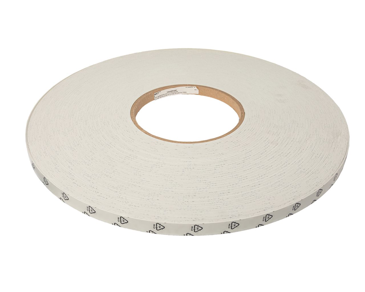 Кромка ABS 23х1 мм, одноцветная глянец серый жемчуг