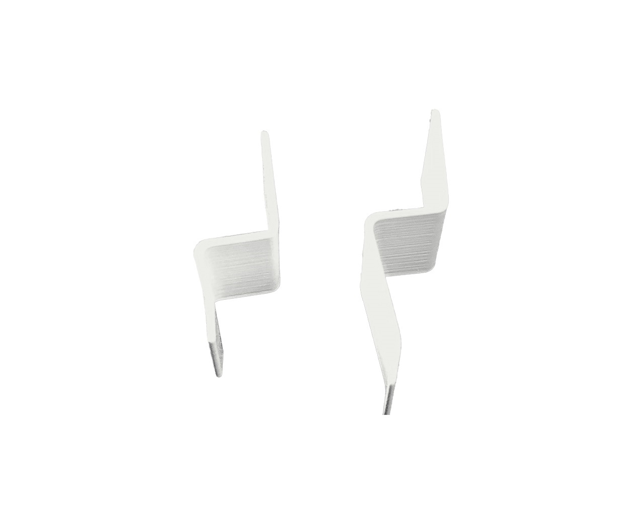 Кронштейн металл для МС верхний белый. Рис. 2