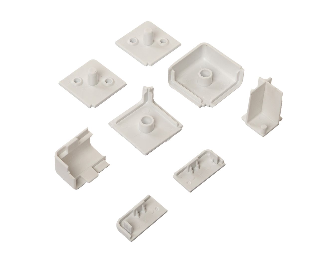 К-т заглушек КВАДРО Д белый (01). Рис. 2 К-т заглушек КВАДРО Д белый (01). Рис. 2