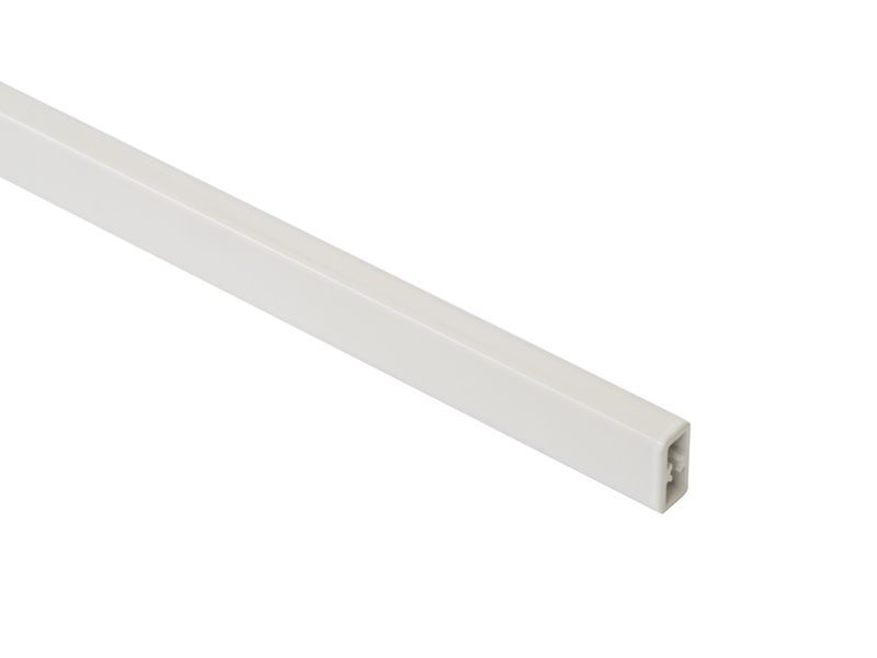 Рейлинг фронтальный Firmax для внутреннего ящика Newline, квадратный, L=1100 мм, белый. Рис. 1 Рейлинг фронтальный Firmax для внутреннего ящика Newline, квадратный, L=1100 мм, белый. Рис. 1